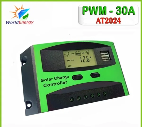 Bộ điều khiển sạc pin năng lượng mặt trờ 30A (AT2024) tại Bình Thuận
