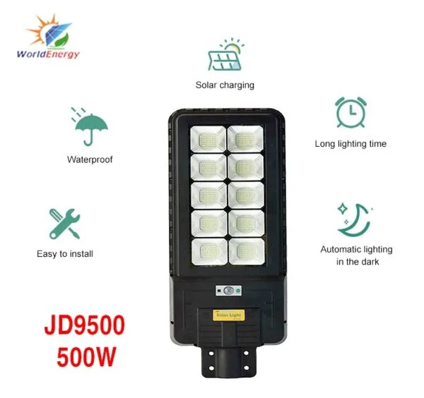 Đèn đường liền thể 500W Jindian (JD9500) tại Bình Thuận [hienthinam]