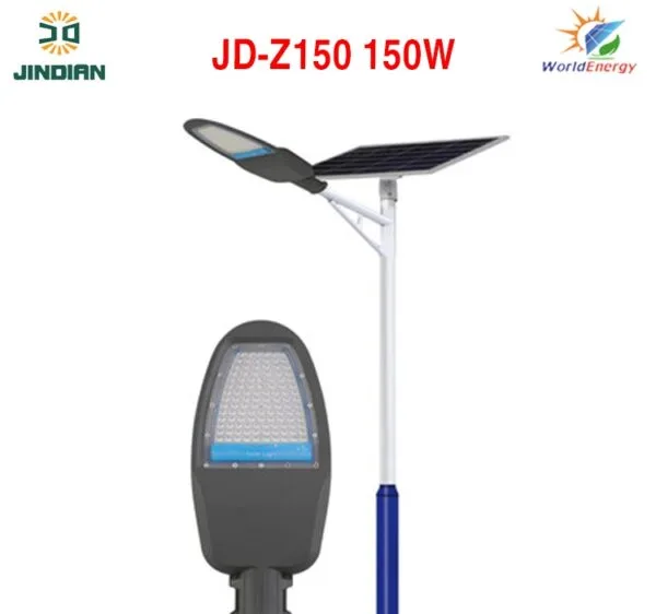 Giá Đèn Đường năng lượng mặt trời 150W Jindian (JD-Z150) tại Bình Thuận [hienthinam]