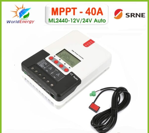 Bộ điều khiển sạc MPPT 40A SRNE tại Bình Thuận