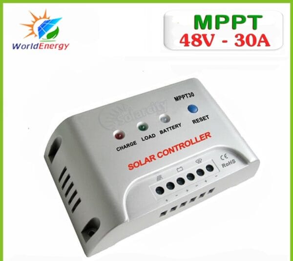Bộ điều khiển sạc năng lượng mặt trời MPPT 30A - 48V tại Bình Thuận