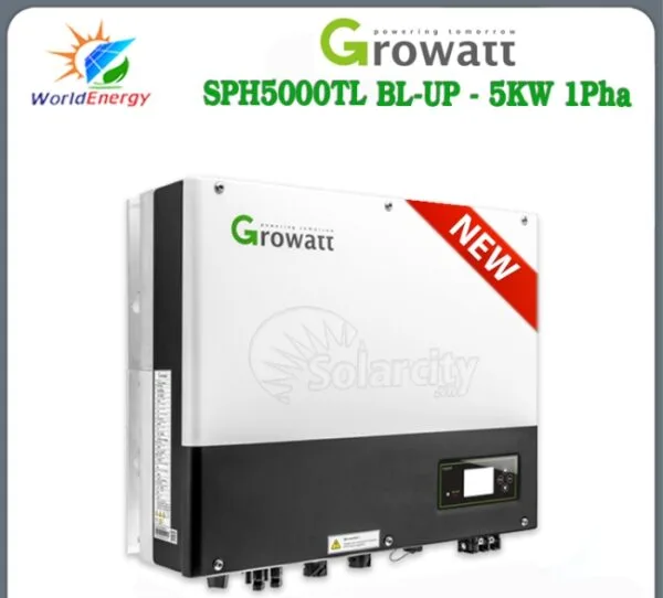 Inverter hybrid Growatt 5KW 1 pha (SPH5000TL BL-UP) tại Bình Thuận
