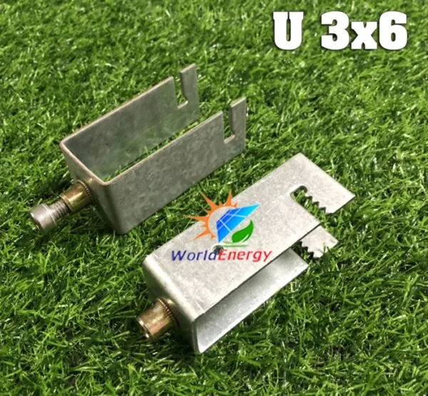 Phụ kiện lắp năng lượng Bát kẹp U 3 x 6cm tại Bình Thuận